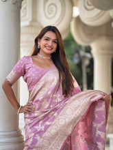 Soft Silk Banarasi Meenakari Rich Pallu Saree